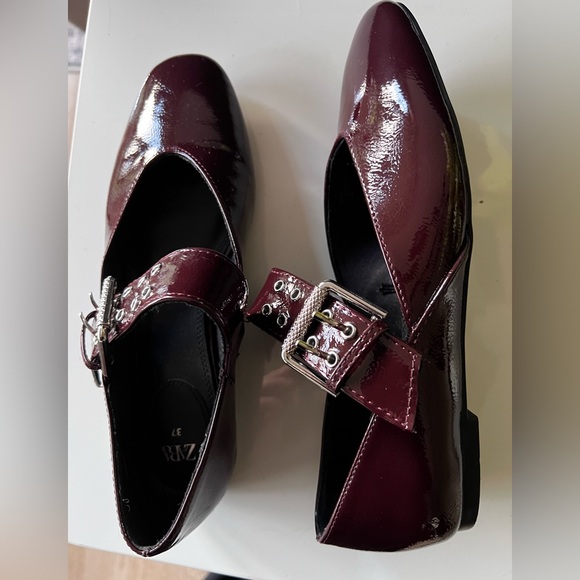 Zara buckle ballet flats - Picture 6 of 7